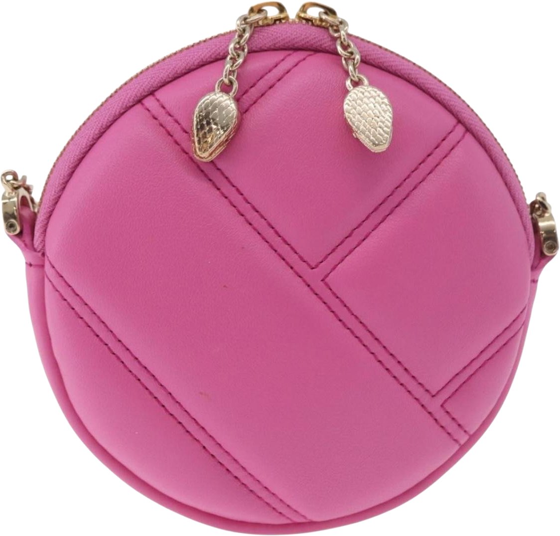 Bvlgari Shoulder Leather Roze