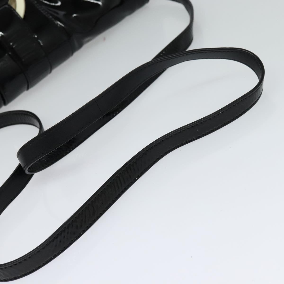 Bvlgari Chandra Flap Enamel Zwart