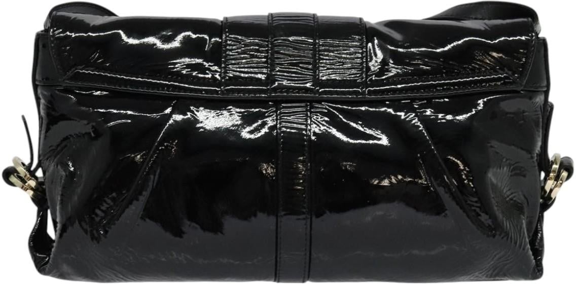 Bvlgari Chandra Flap Enamel Zwart
