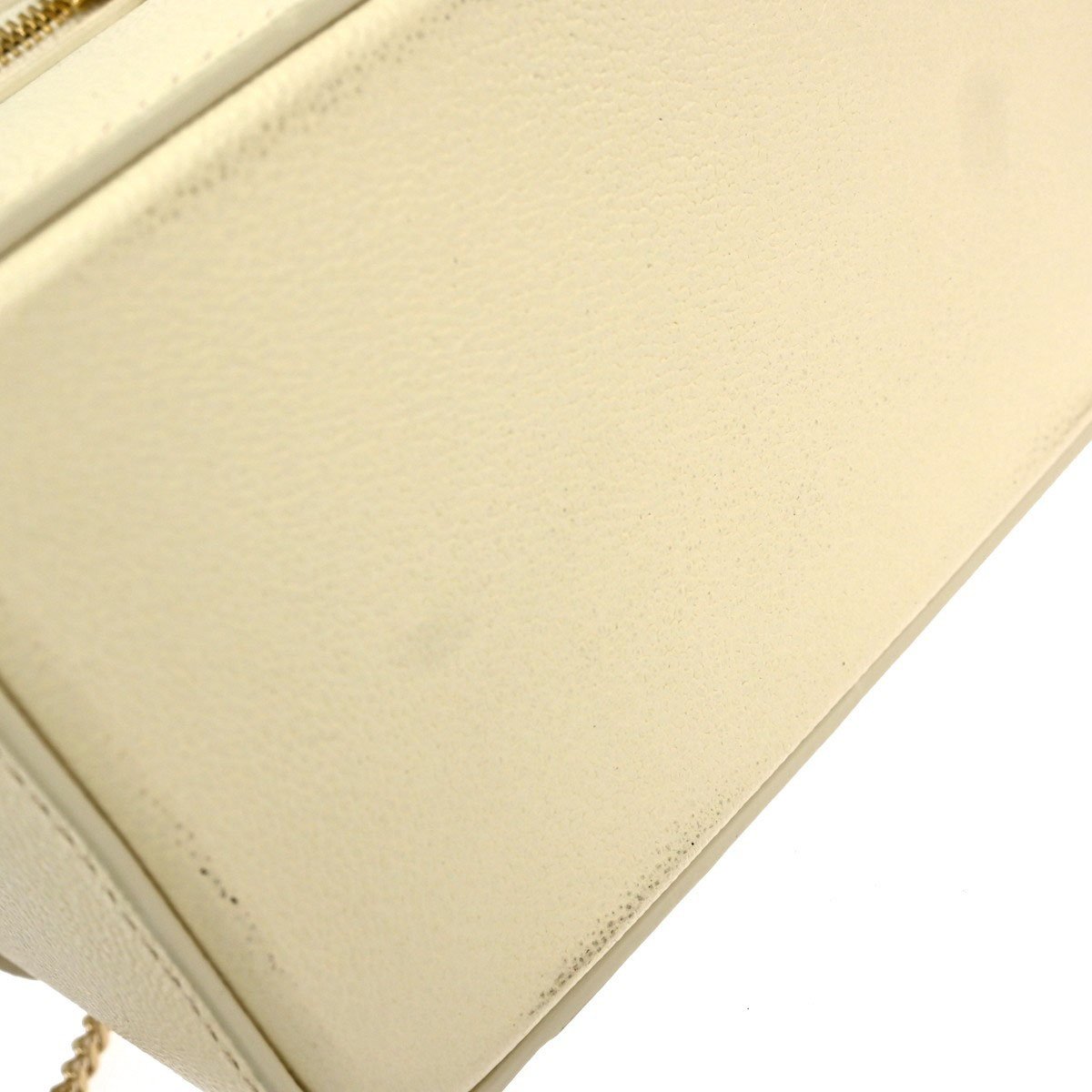 Bvlgari Bvlgari Forever Serpenti Vanity Bag Leather Beige