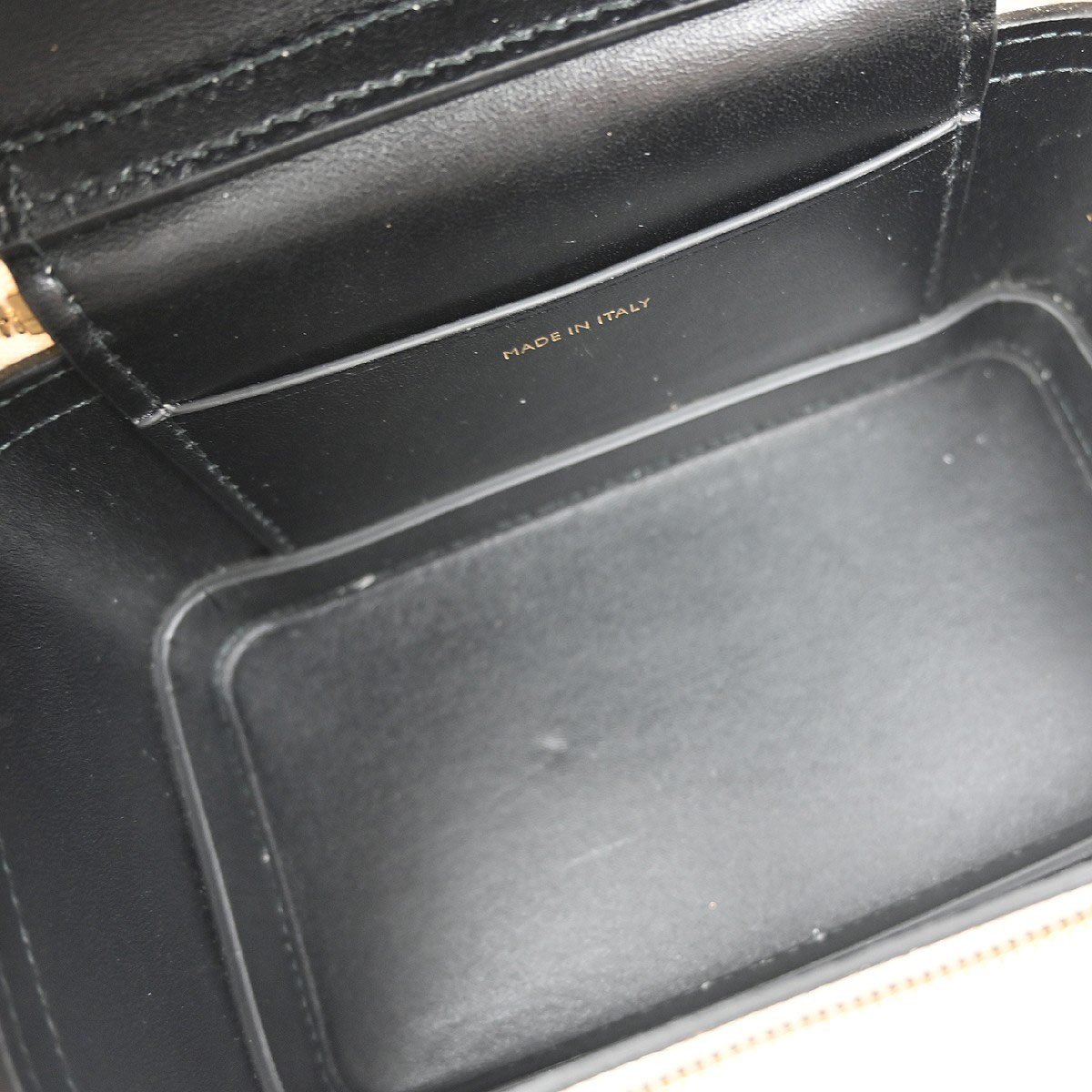 Bvlgari Bvlgari Forever Serpenti Vanity Bag Leather Beige