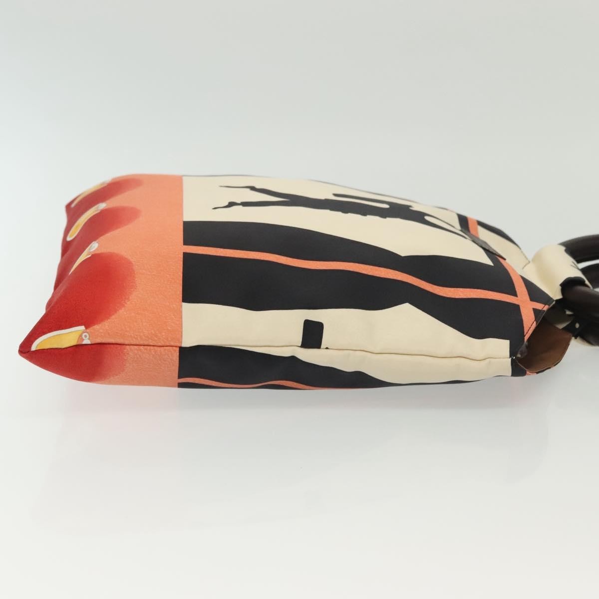 Bvlgari Bvlgari Handbag Canvas Beige