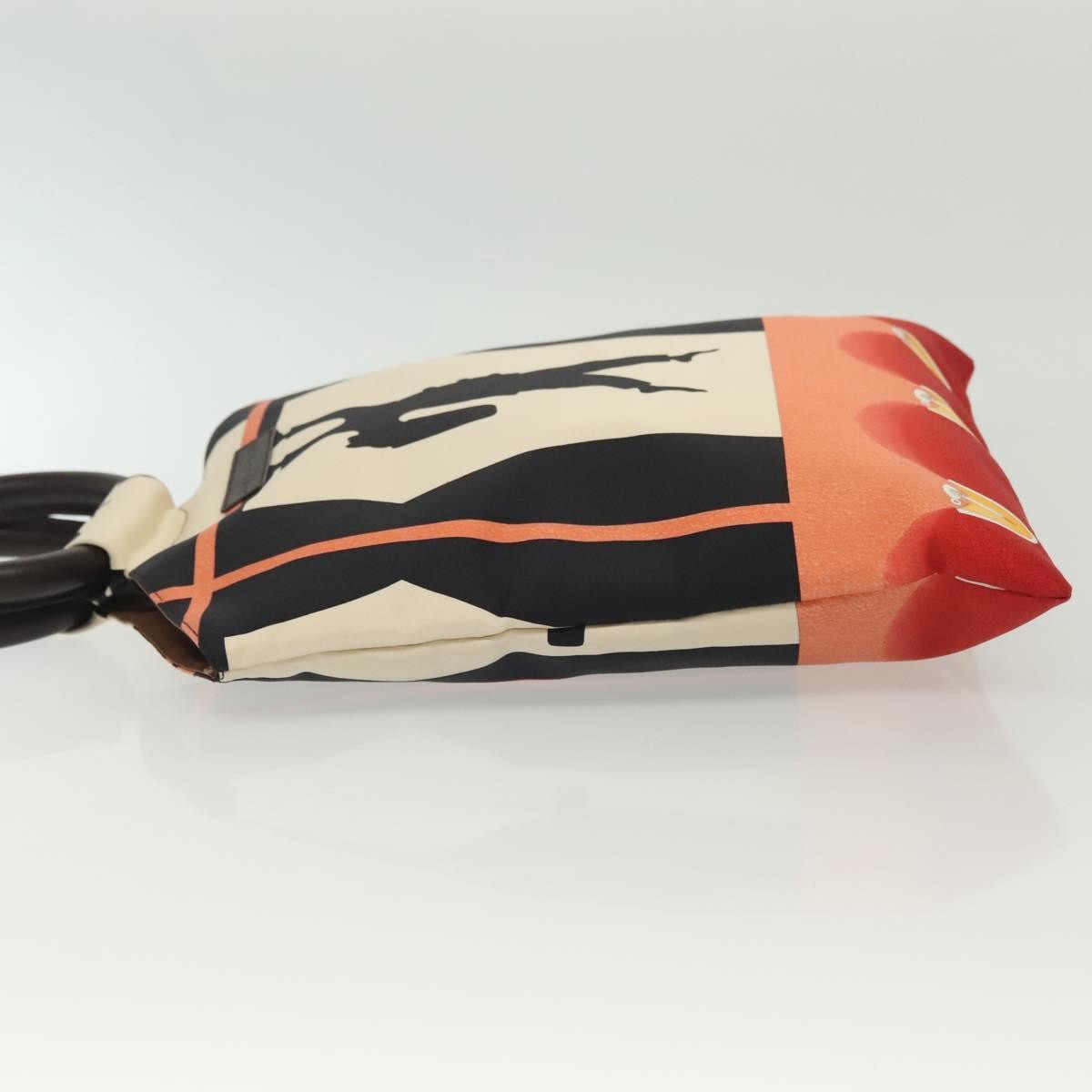 Bvlgari Bvlgari Handbag Canvas Beige