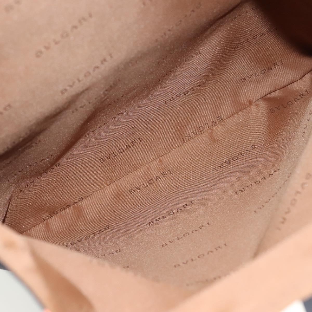 Bvlgari Bvlgari Handbag Canvas Beige