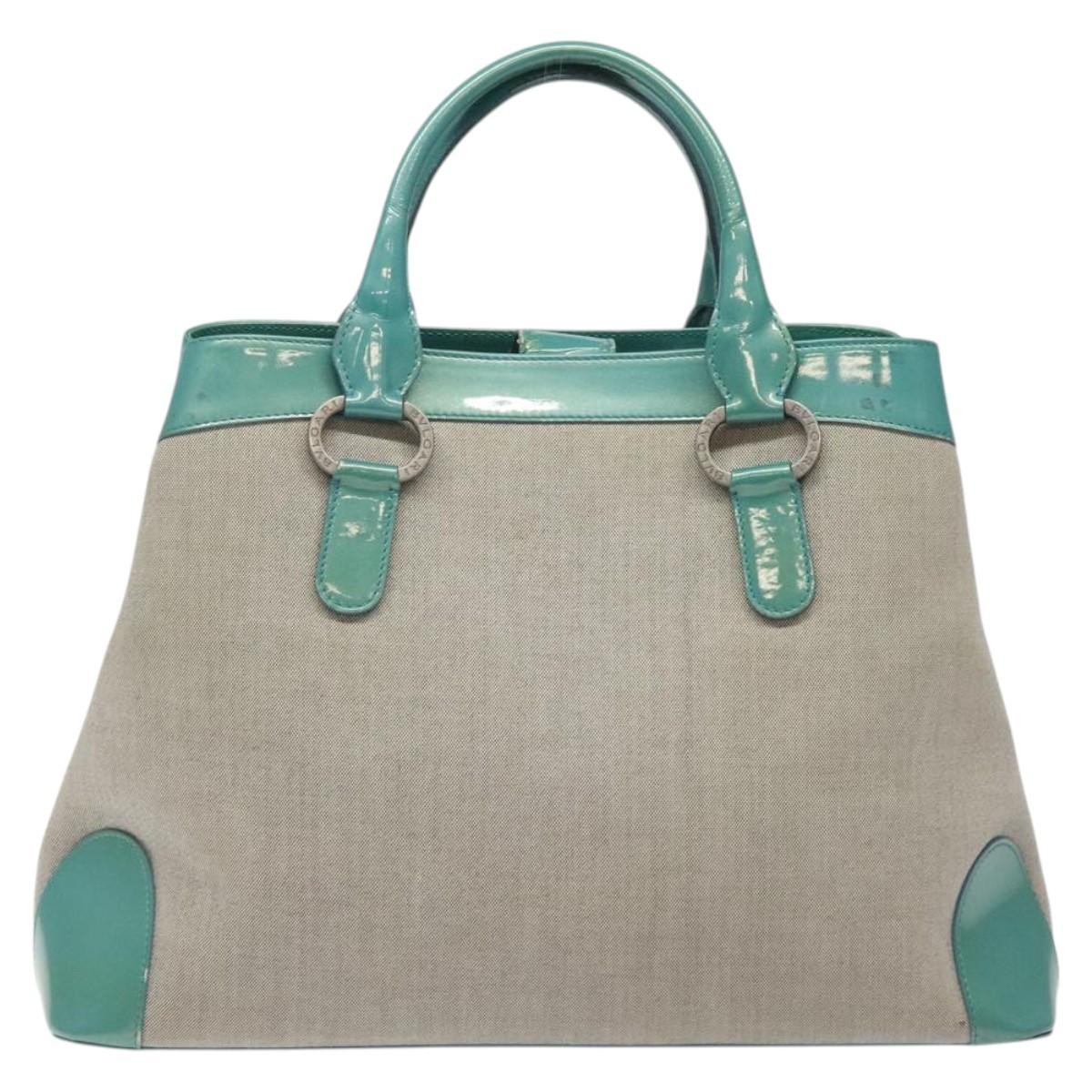 Bvlgari Bvlgari Tote bag Canvas Grijs