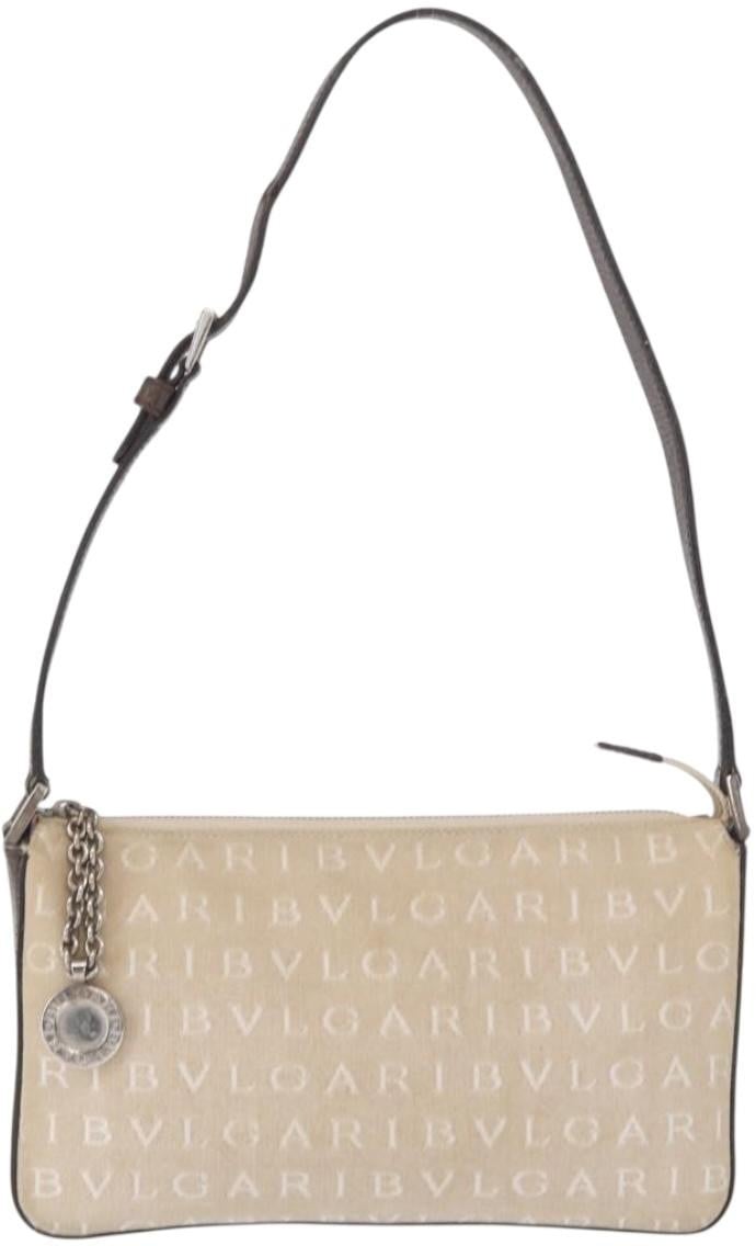 Bvlgari Bvlgari Pouch Canvas Beige