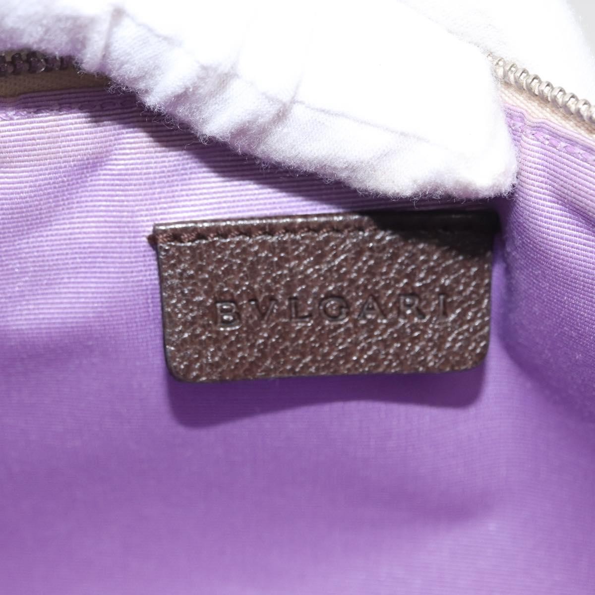 Bvlgari Bvlgari Pouch Canvas Beige