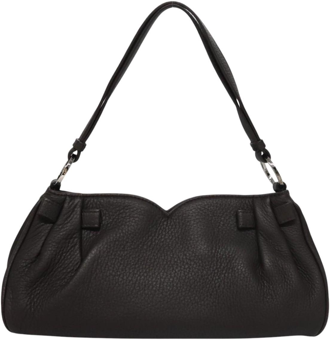 Bvlgari Handbag Leather Bruin