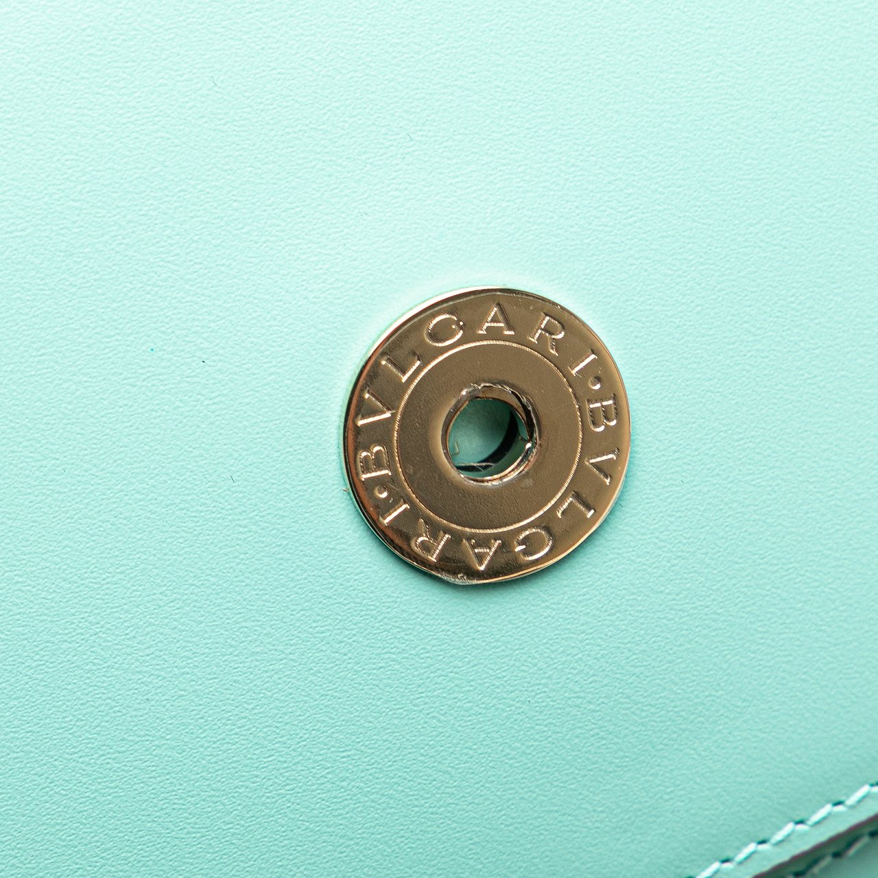 Bvlgari Leather Serpenti Forever Crossbody Blauw