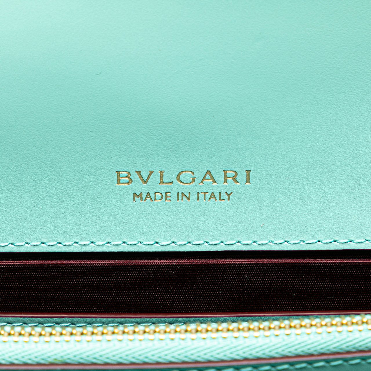 Bvlgari Leather Serpenti Forever Crossbody Blauw