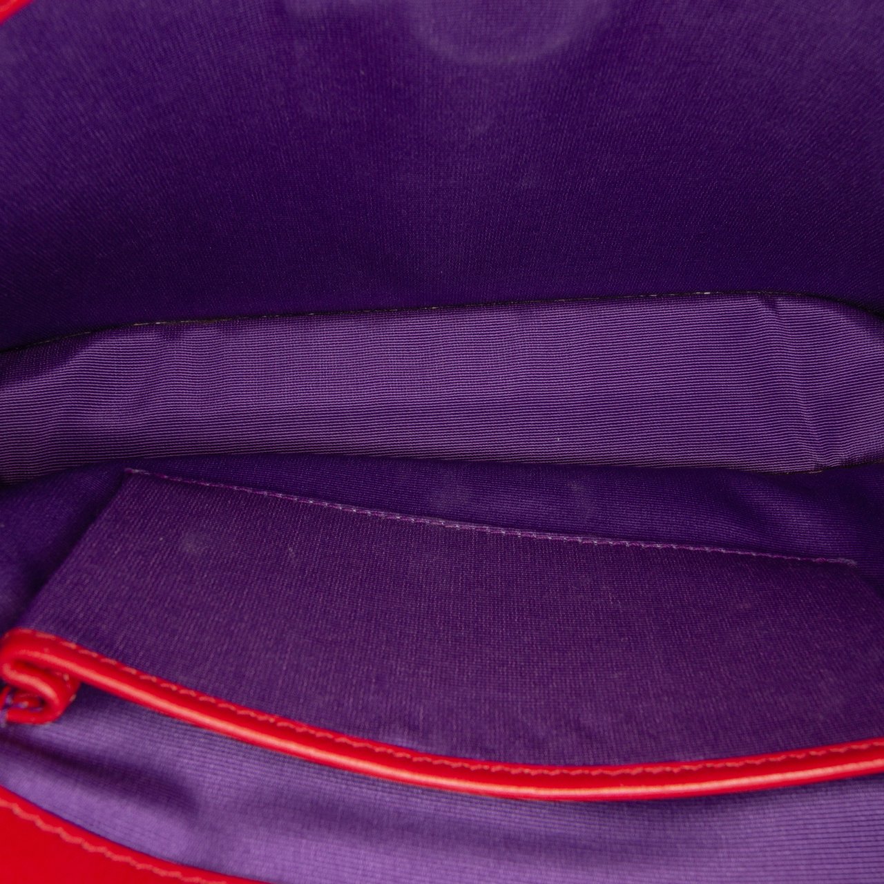 Bvlgari Medium Calfskin Serpenti Forever Shoulder Bag Rood