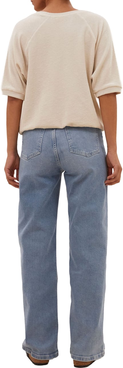 By Bar By-bar - Neva Slub Top - 101009 - 232 Almond Wit