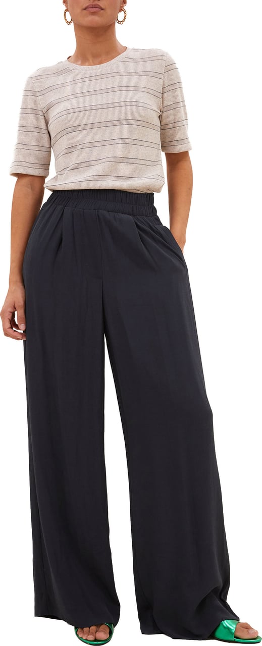 By Bar By-bar - Benji Viscose Pants - 109053 - 701 Graphite Grijs