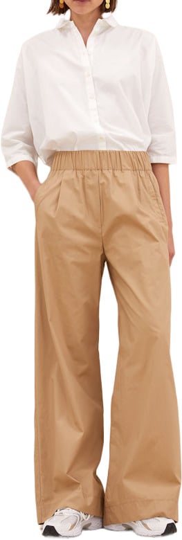 By Bar By-bar - Benji Poplin Pants - 25118032 - 735 Camel Beige