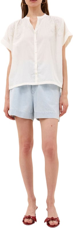 By Bar By-bar - Ally Blouse - 26112029 - 010 Off White Wit