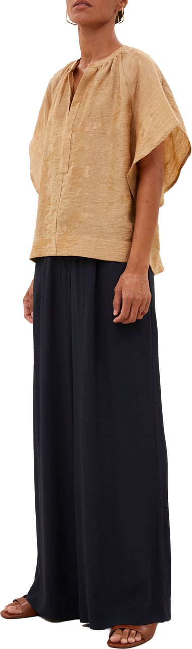 By Bar By-bar - Vina Jacquard Blouse - 26112041 - 771 Desert Geel