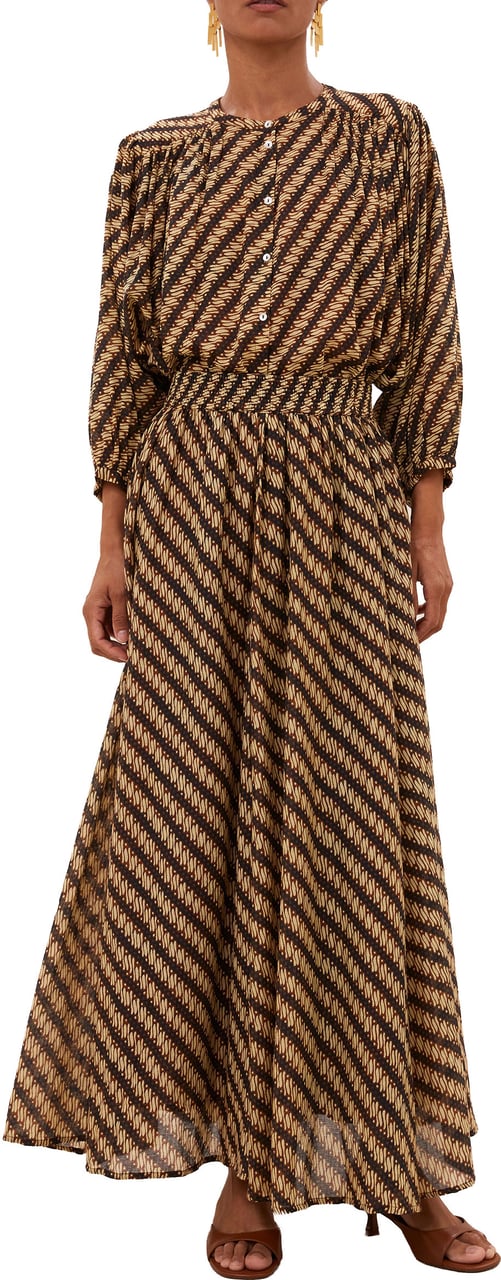 By Bar By-bar - Becky Manilla Blouse - 26112062 - 887 Manilla Print Bruin