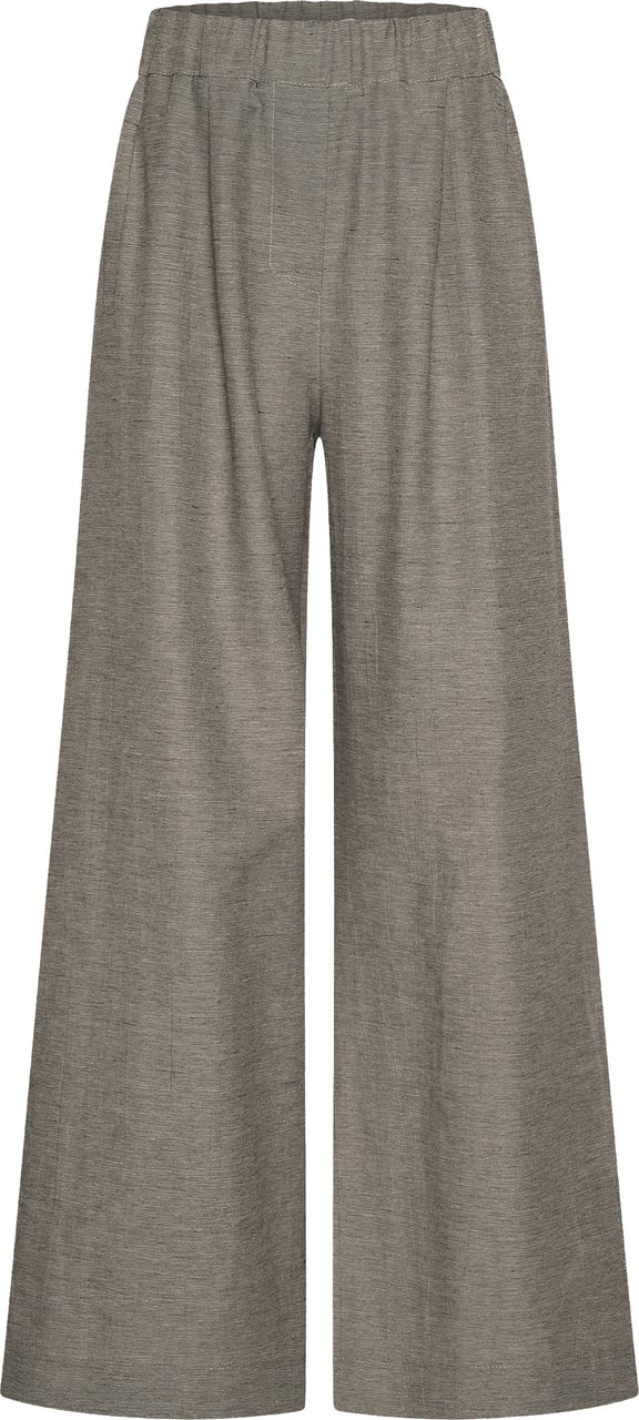 By Bar By-bar - Benji Melange Pants - 26218013 - 885 Charcoal Melee Grijs