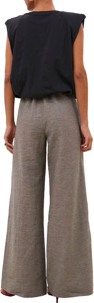 By Bar By-bar - Benji Melange Pants - 26218013 - 885 Charcoal Melee Grijs