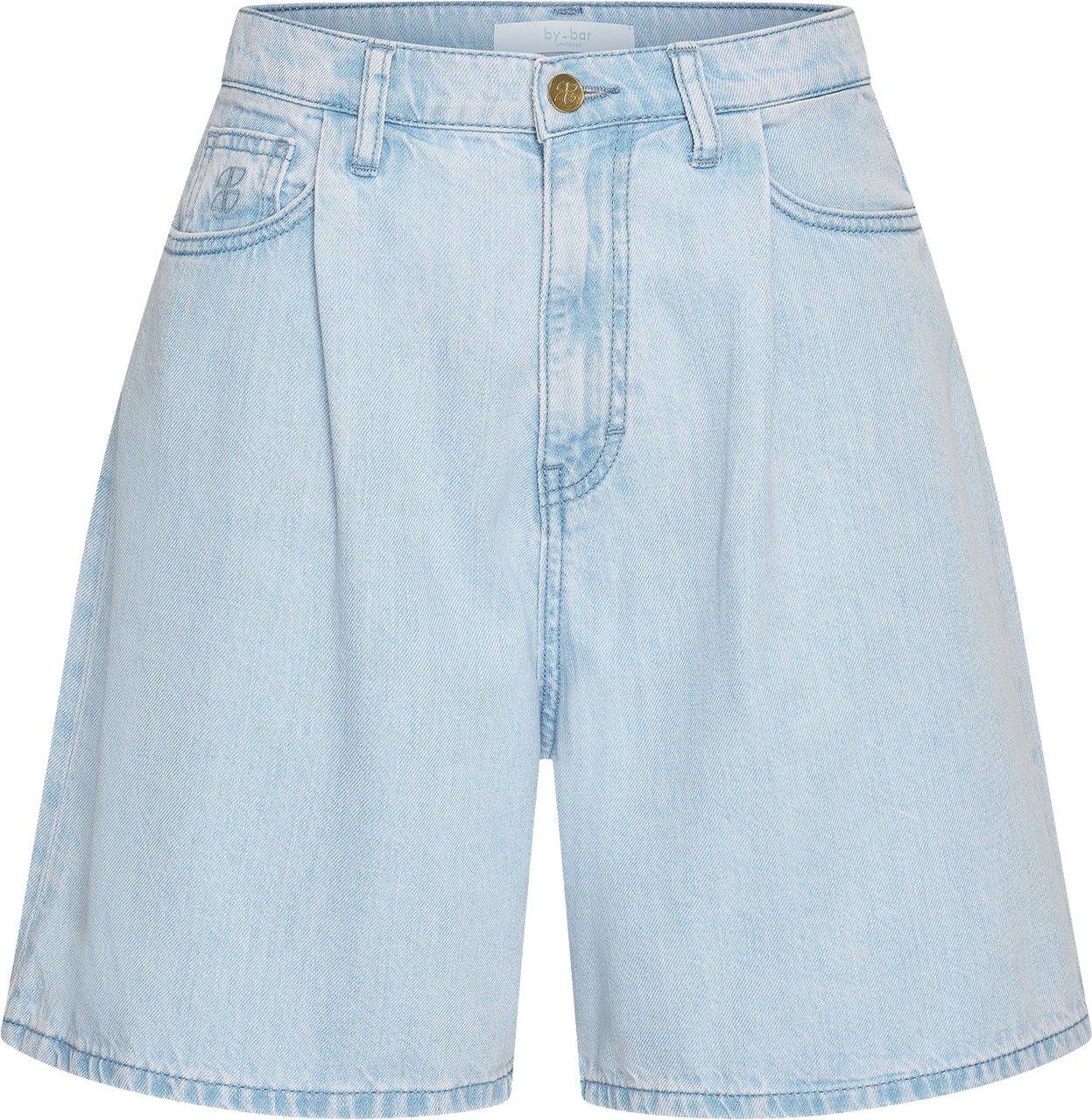 By Bar By-bar - Elisa Denim Shorts - 26218508 - 612 Light Denim Blauw