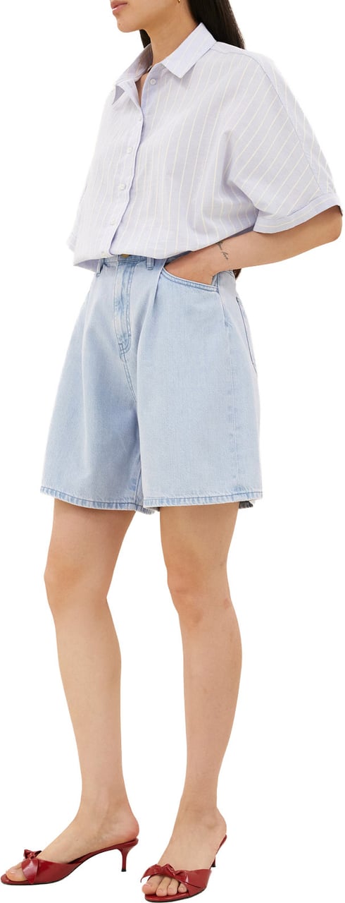 By Bar By-bar - Elisa Denim Shorts - 26218508 - 612 Light Denim Blauw
