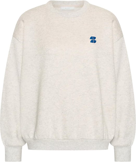 By Bar By-bar - Bibi Melange Lucky everday Sweater - 26218902 - 815 Light Grey Melee Grijs