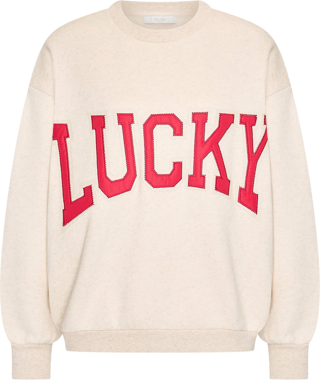 By Bar By-bar - Bibi Lucky Patchwork Sweater - 26218903 - 826 Oyster Melee Grijs