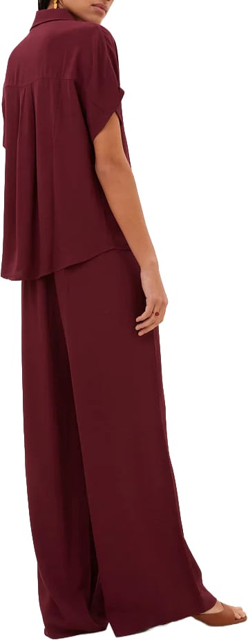 By Bar By-bar - Barley Viscose Blouse - 26412045 - 325 Wine Rood