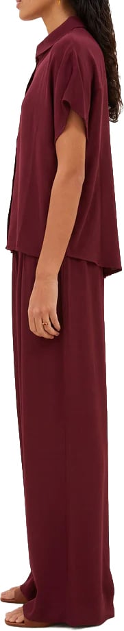 By Bar By-bar - Barley Viscose Blouse - 26412045 - 325 Wine Rood
