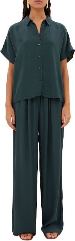 By Bar By-bar - Barley Viscose Blouse - 26412045 - 475 Dried Basil Groen
