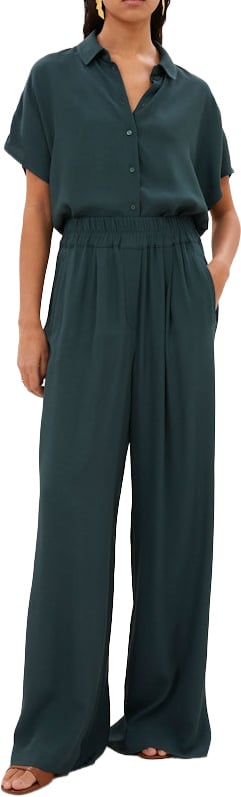 By Bar By-bar - Barley Viscose Blouse - 26412045 - 475 Dried Basil Groen
