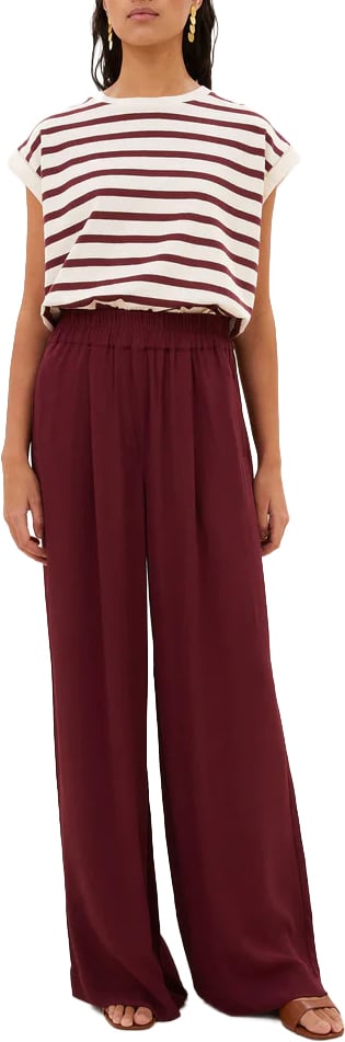 By Bar By-bar - Benji Viscose Pant - 26418013 - 325 Wine Rood