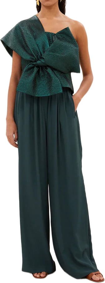 By Bar By-bar - Benji Viscose Pant - 26418013 - 475 Dried Basil Groen