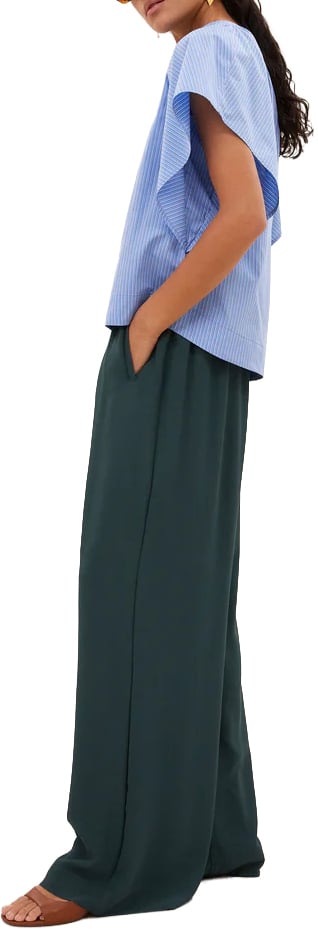 By Bar By-bar - Benji Viscose Pant - 26418013 - 475 Dried Basil Groen