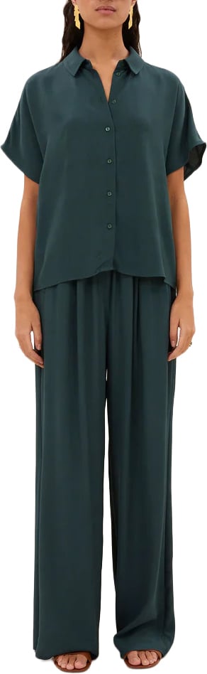 By Bar By-bar - Benji Viscose Pant - 26418013 - 475 Dried Basil Groen