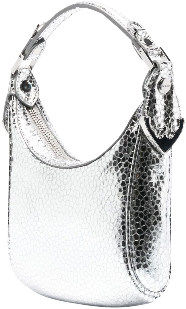 By Far Bags Silver Zilver