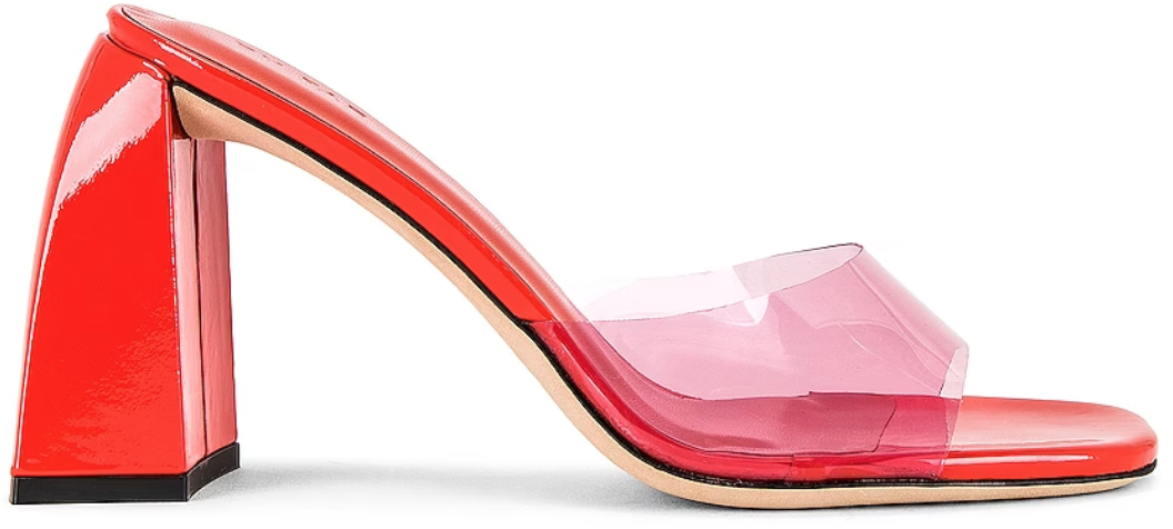 By Far Michelle Lipstick And Flame Pu And Patent Leather Divers