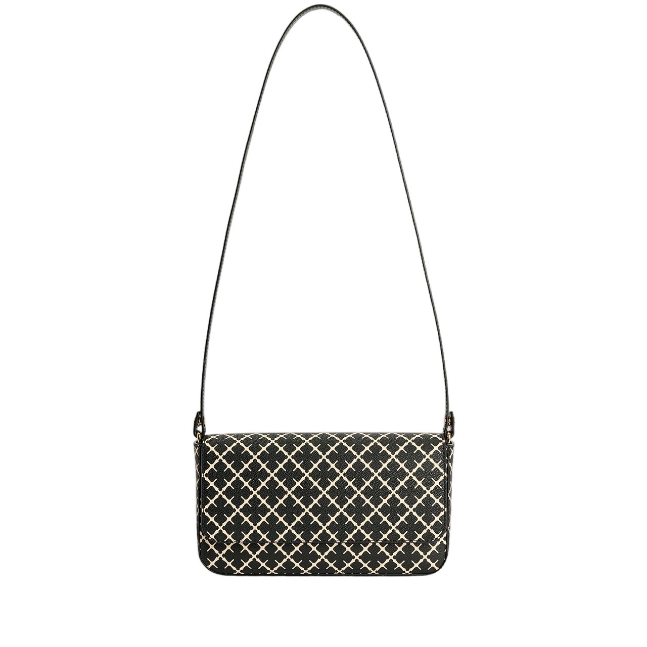 By Malene Birger Black/White Tallie Geometric Shoulder Bag Wit