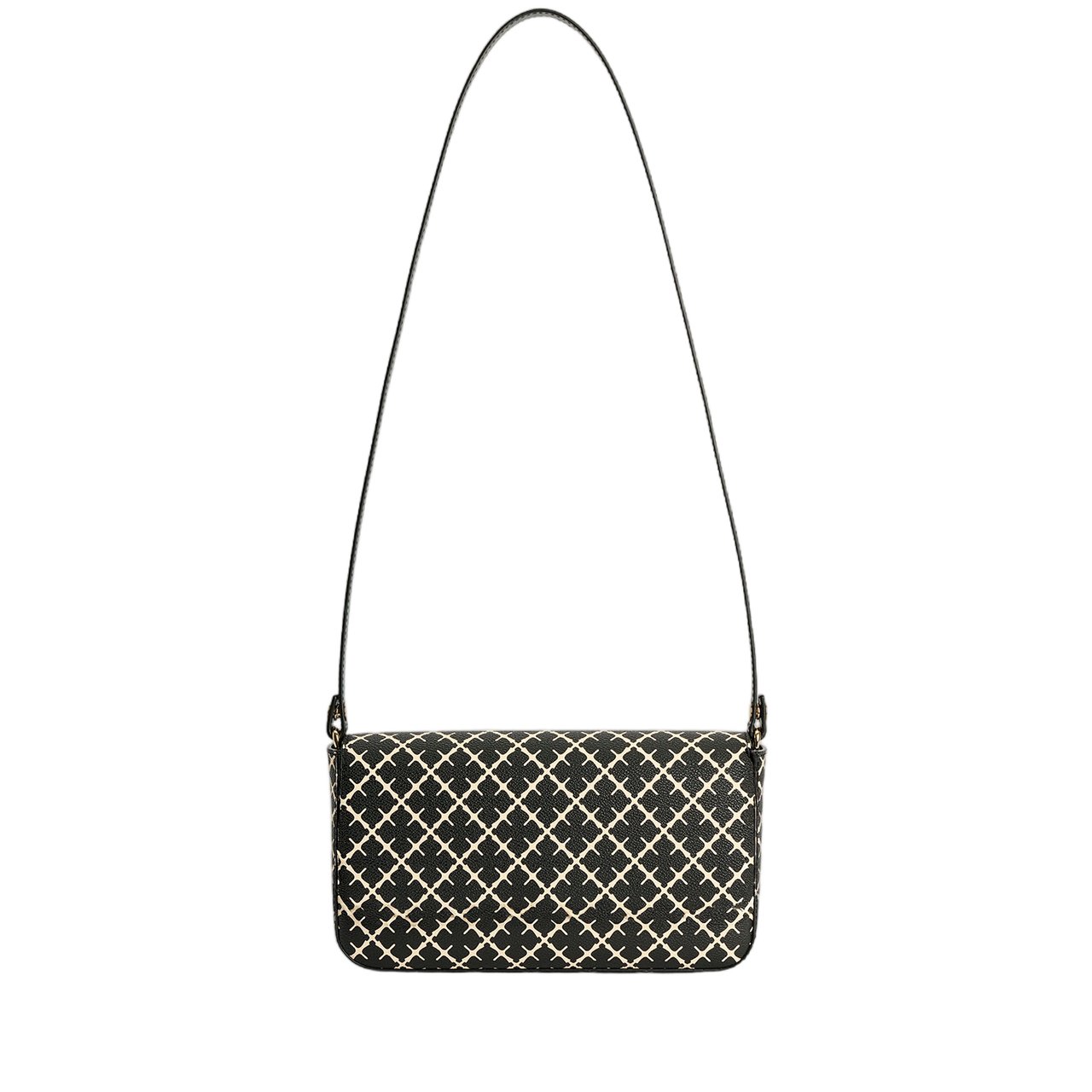 By Malene Birger Black/White Tallie Geometric Shoulder Bag Wit