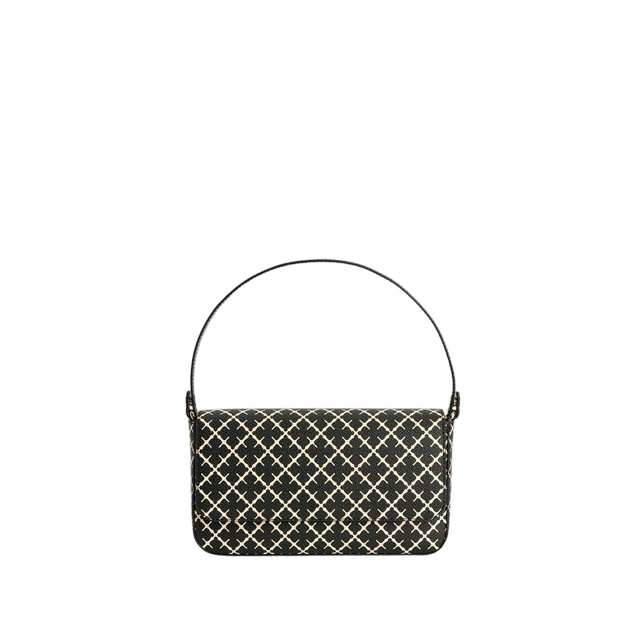 By Malene Birger Black/White Tallie Geometric Shoulder Bag Wit