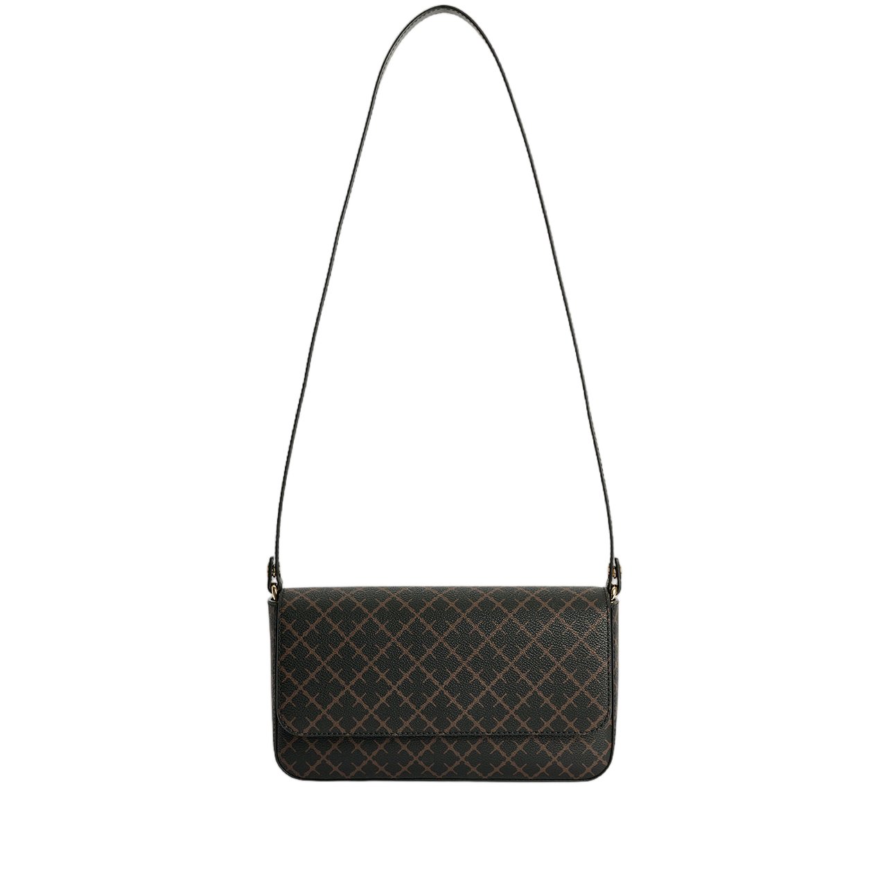 By Malene Birger Brown Tallie Geometric Shoulder Bag Wit