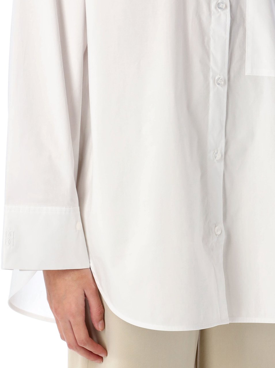 By Malene Birger Derris Shirt Bianco Wit