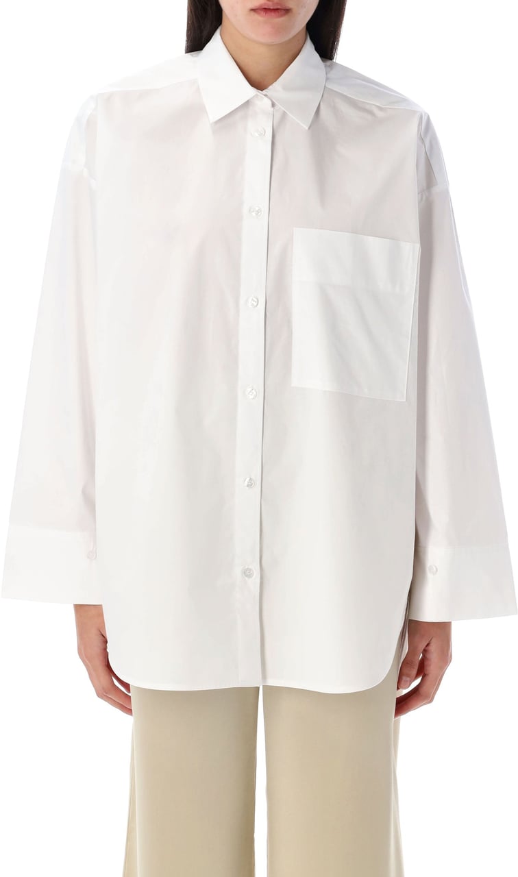 By Malene Birger Derris Shirt Bianco Wit