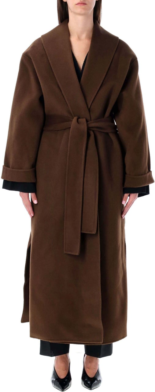 By Malene Birger Trullem Coat Carafe Brown Bruin