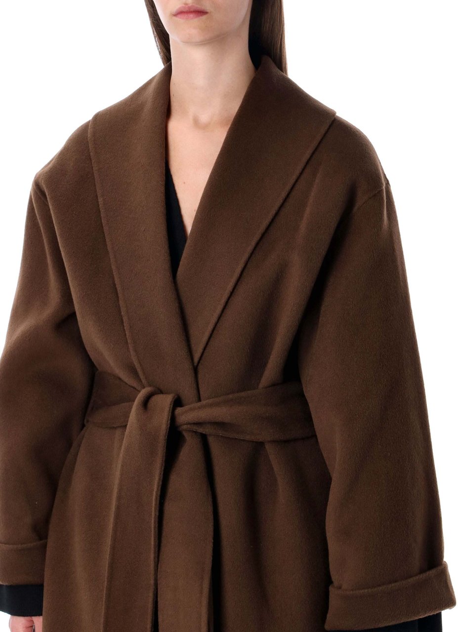 By Malene Birger Trullem Coat Carafe Brown Bruin