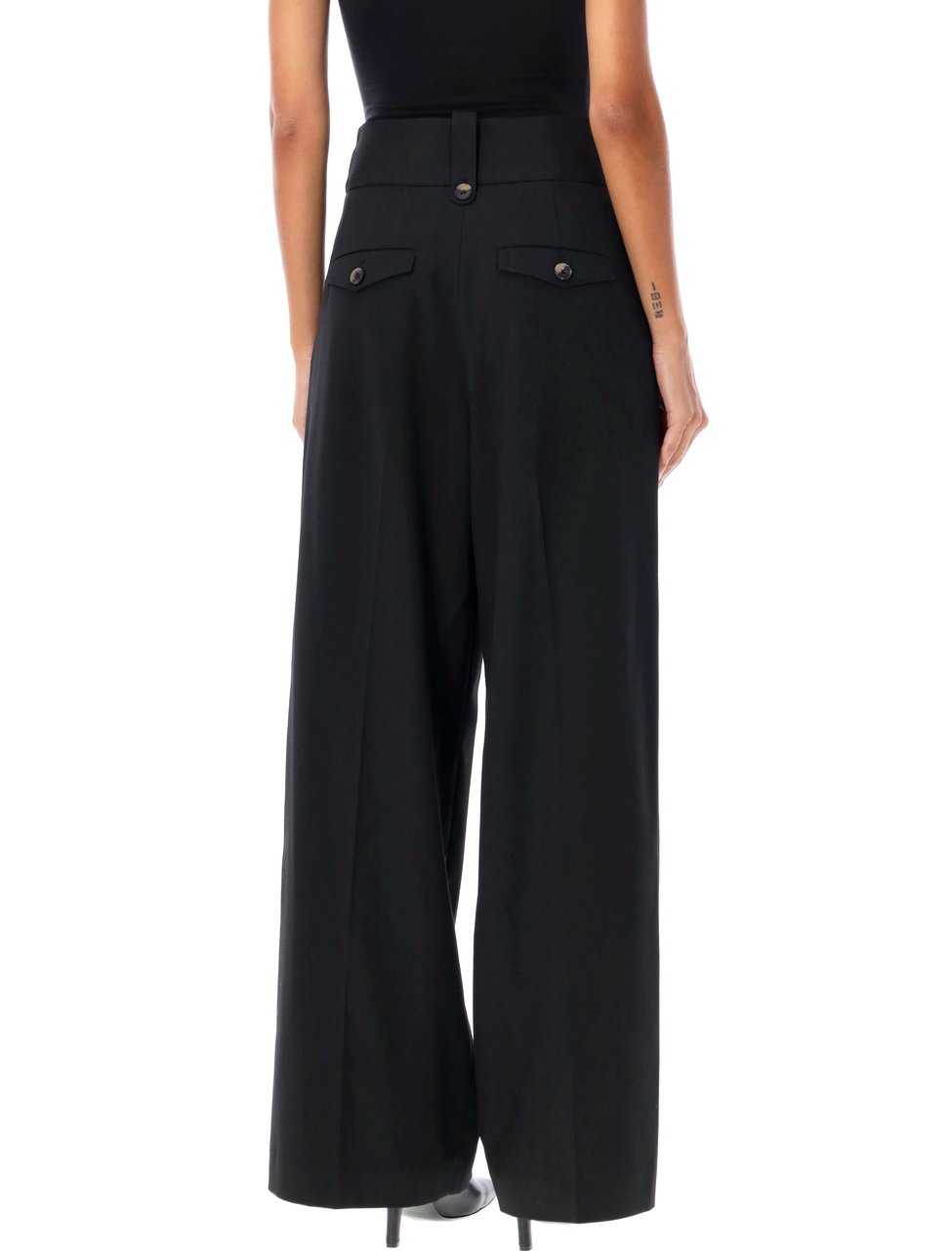 By Malene Birger Taal pant Zwart
