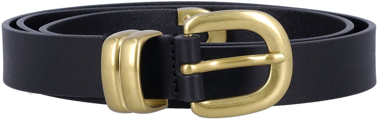 By Malene Birger Zoolo Belt Nero Zwart