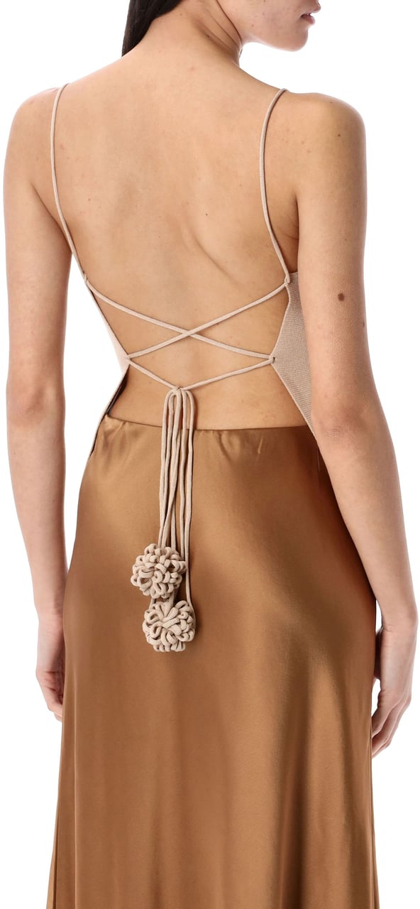 By Malene Birger Gillian Top Knit Nomad Beige Beige