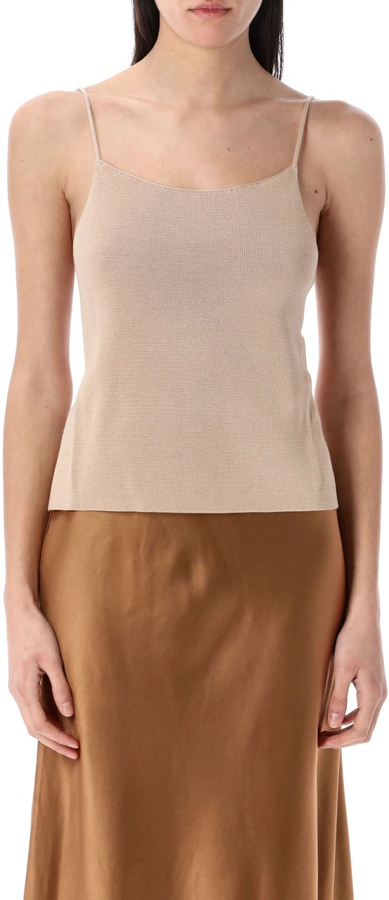 By Malene Birger Gillian Top Knit Nomad Beige Beige