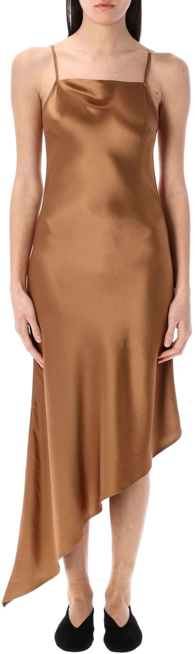 By Malene Birger Leviana Slip Dress Toasted Coconut Bruin